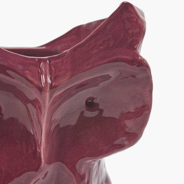 SERAX - Marni - Owl After Midnight Vaas S - Aubergine