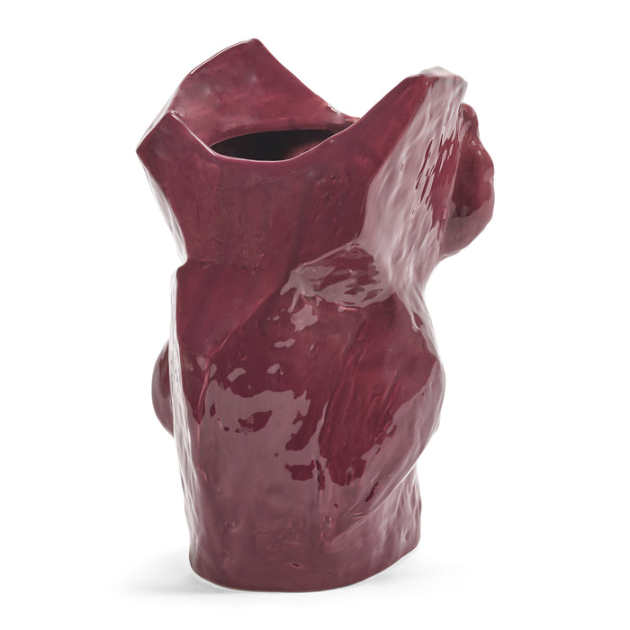 SERAX - Marni - Owl After Midnight Vaas L - Aubergine