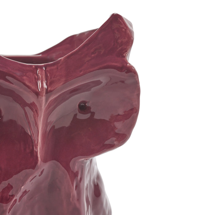 SERAX - Marni - Owl After Midnight Vaas L - Aubergine