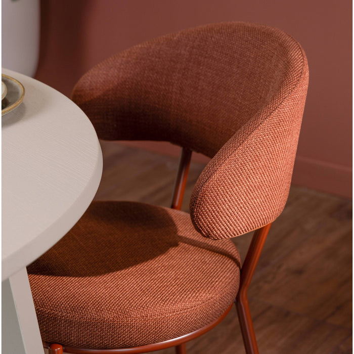 by fonQ Dot Eetkamerstoel - Terracotta