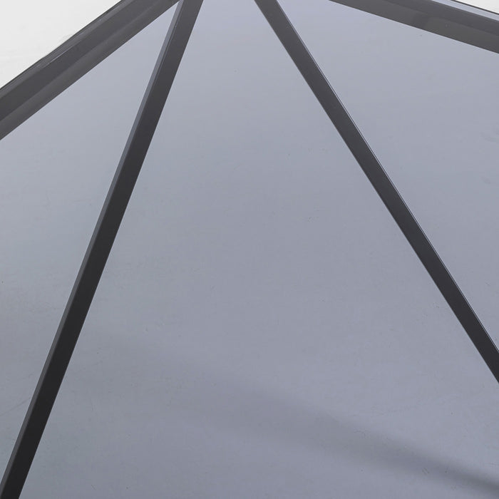 Kare Design Cristallo salontafel - grijs - 80x80cm