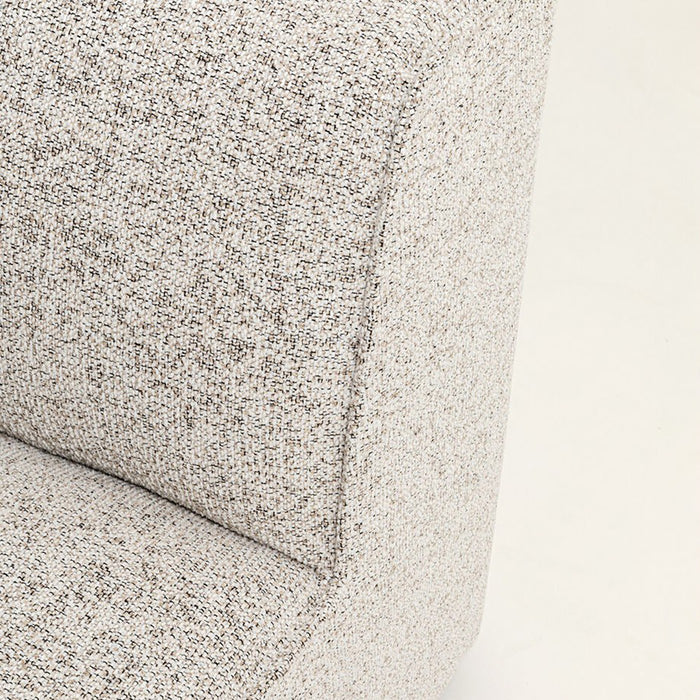 Kare Design Casanova ligstoel - links - grijs