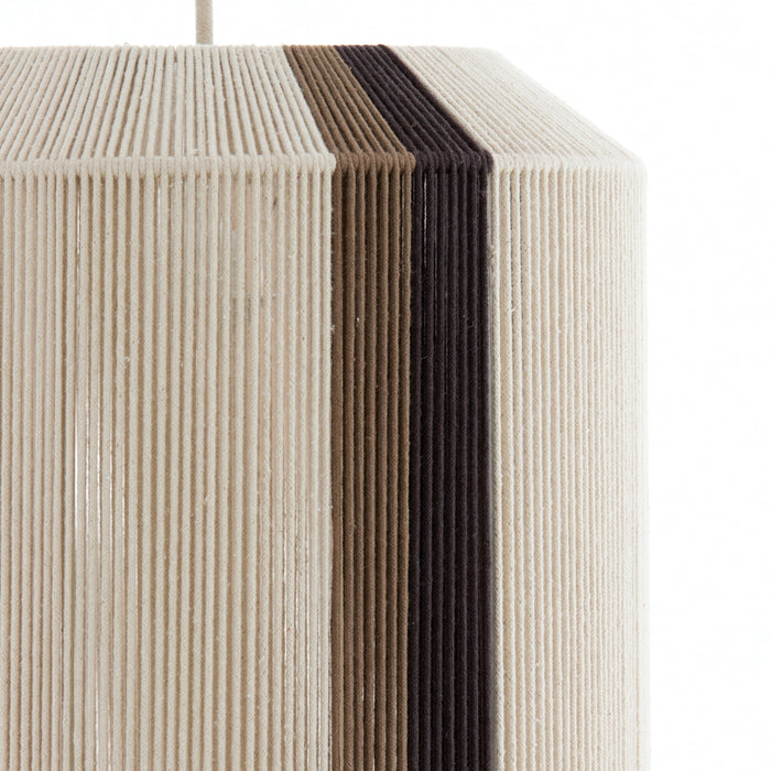 Light & Living Hanglamp Kozana - Crème - Ø30cm