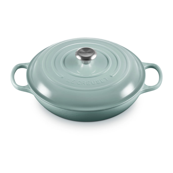 Le Creuset Signature Campagnard Braadpan Ø 30 cm - Sea Salt