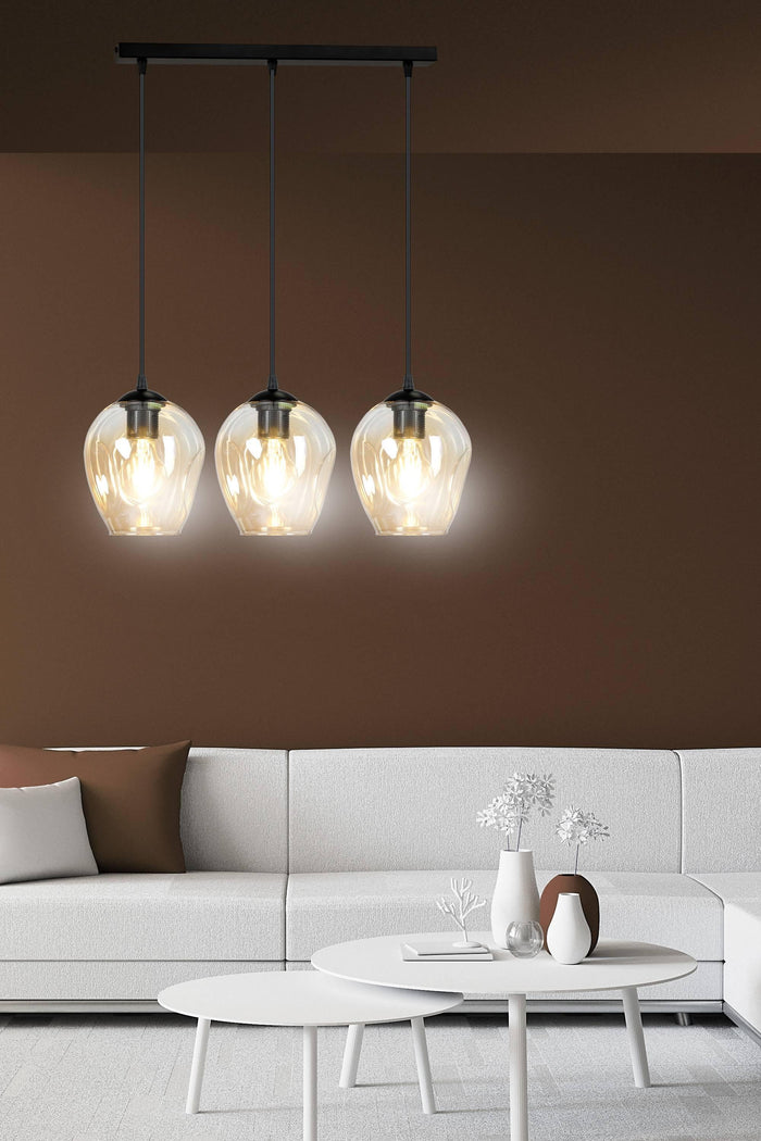 Loft46 3-lichts hanglamp Noah