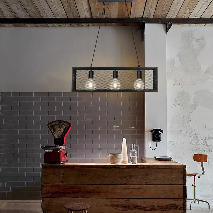 D'Lite Merkem Hanglamp - Mat Zwart
