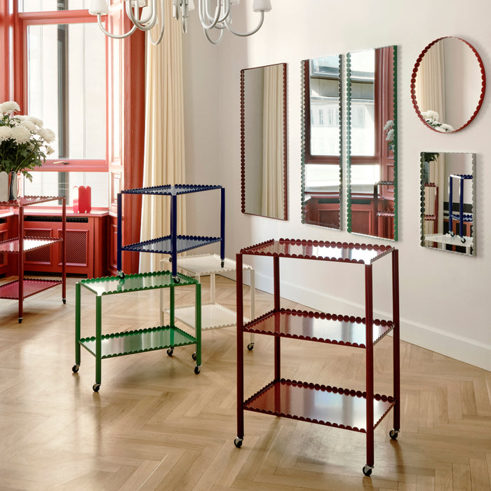 HAY Arcs Spiegel L - Burgundy