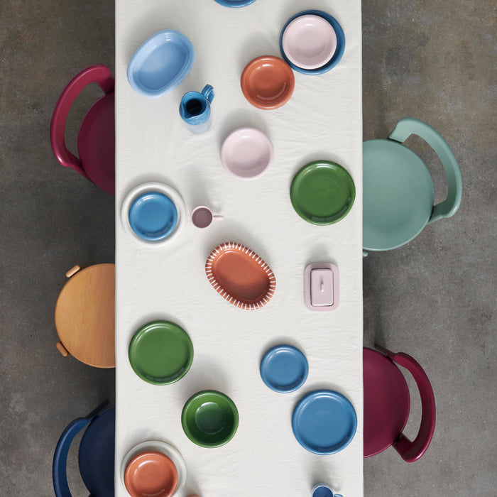 HAY Barro Ovale Schaal - Small - Lichtblauw