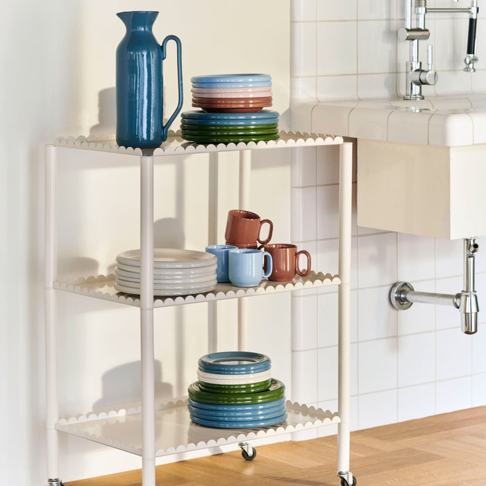 HAY Barro Ontbijtborden Ø 18 cm - Set van 2 - Groen