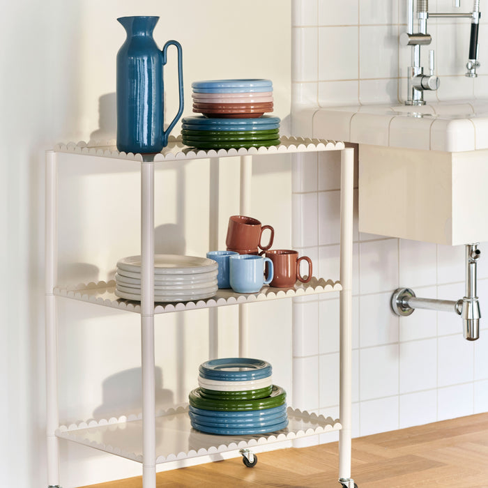 HAY Barro Dinerborden Ø 24 cm - Set van 2 - Groen