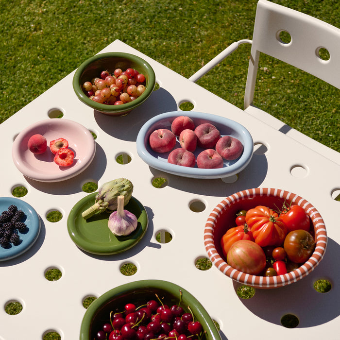 HAY Barro Salade Schaal - Large - Naturel