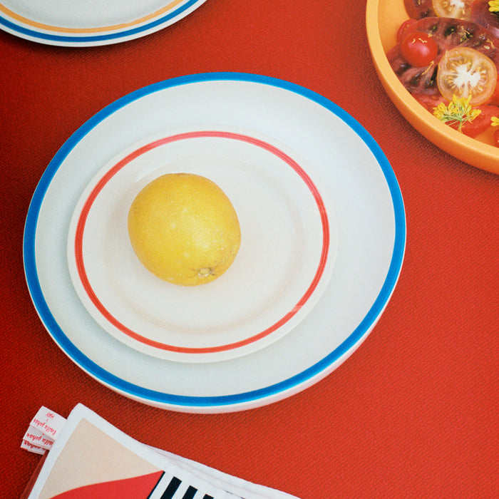 HAY Sobremesa Ontbijtborden Ø 18,5 cm - Set van 2 - Rood