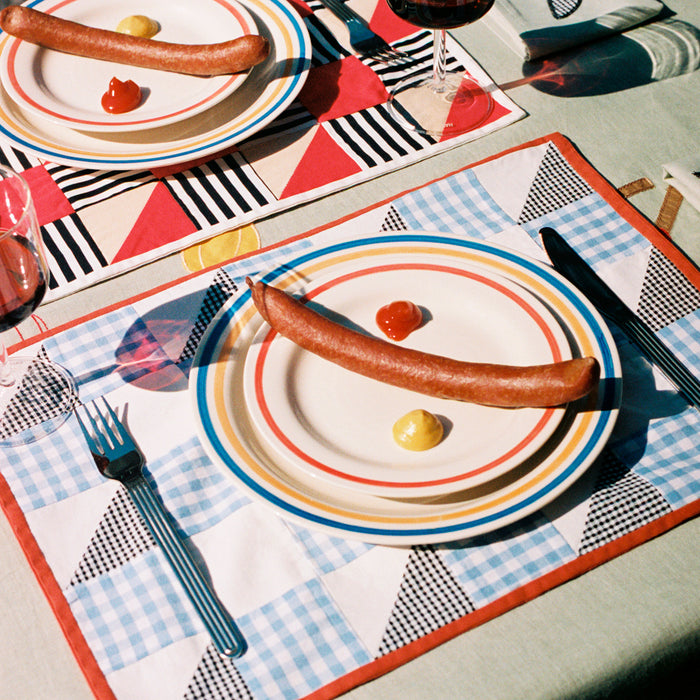 HAY Sobremesa Ontbijtborden Ø 18,5 cm - Set van 2 - Rood