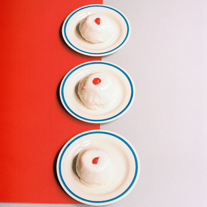 HAY Sobremesa Ontbijtborden Ø 18,5 cm - Set van 2 - Blauw