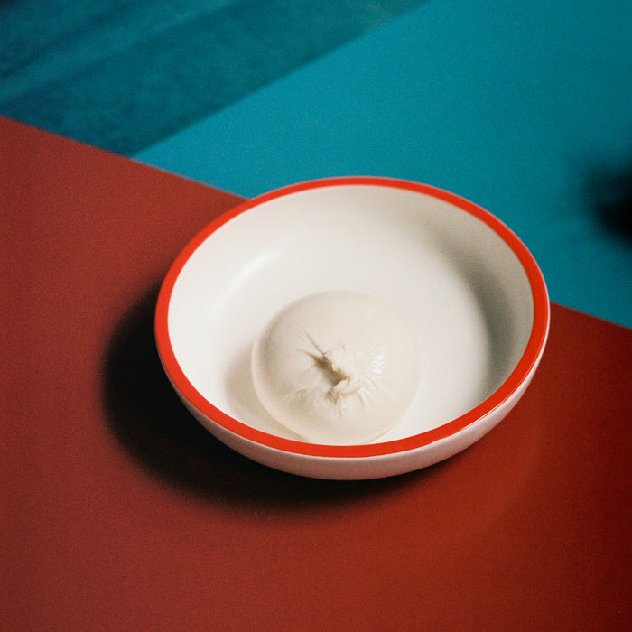 HAY Sobremesa Serveerschaal Ø 20 cm - Wit / Rood