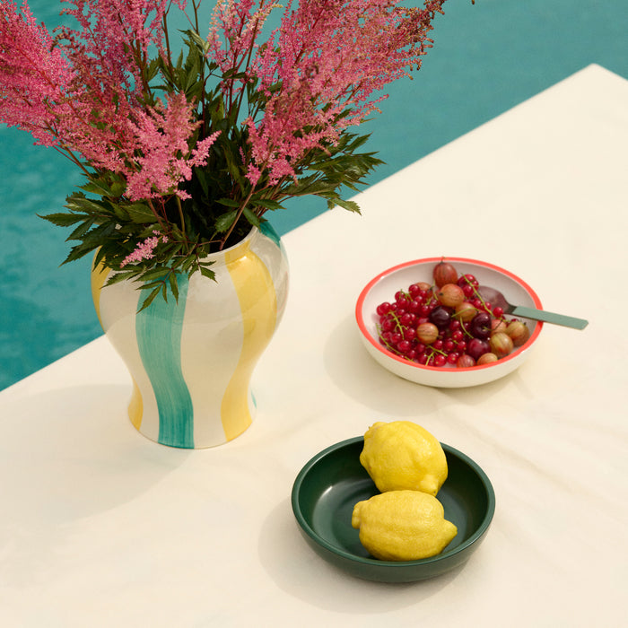 HAY Sobremesa Serveerschaal Ø 20 cm - Wit / Rood