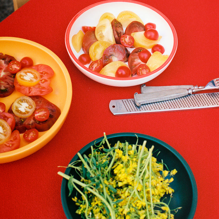 HAY Sobremesa Serveerschaal Ø 20 cm - Wit / Rood