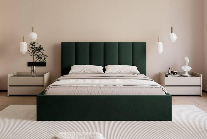 NADUVI Collection Bedframe Carolina met opbergvak velvet 180x200