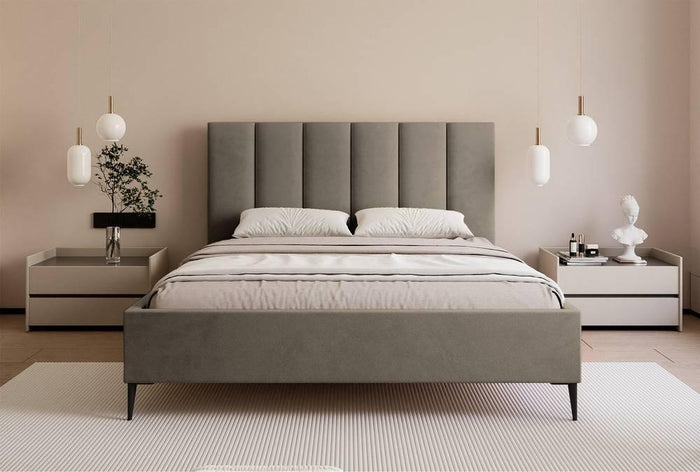 NADUVI Collection Bedframe Carolina met opbergvak velvet 180x200