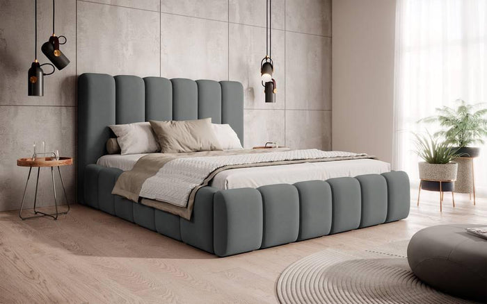 NADUVI Collection Bedframe Damask 140x200