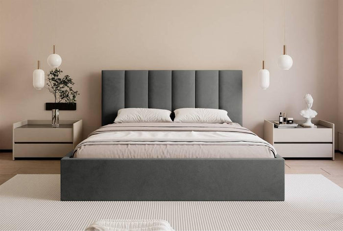 NADUVI Collection Bedframe Carolina met opbergvak velvet 180x200