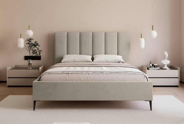 NADUVI Collection Bedframe Carolina met opbergvak velvet 180x200