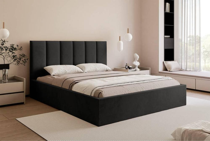 NADUVI Collection Bedframe Carolina met opbergvak velvet 180x200