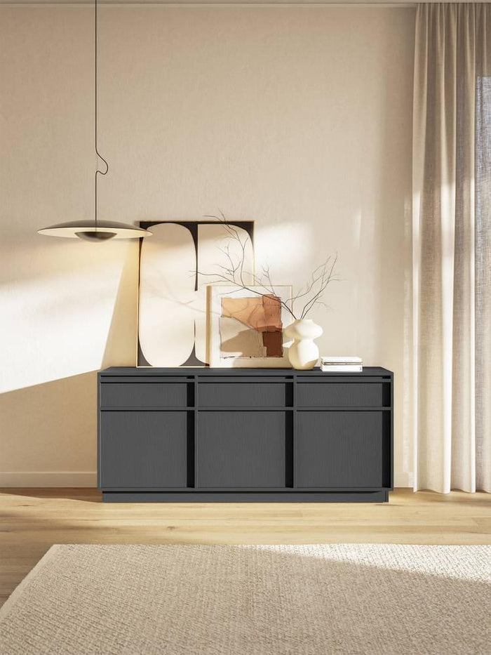 NADUVI Collection TV-meubel Echo 3-deurs