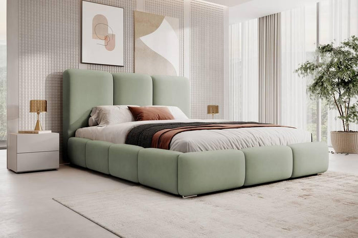 NADUVI Collection Bedframe Briar velvet 180x200