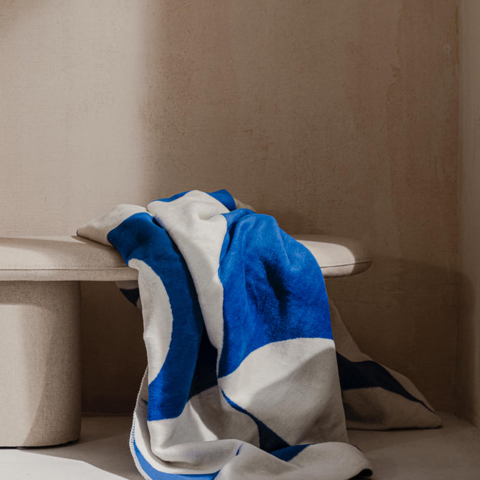 noo.ma TUL Katoenen deken - Blueberry Pie