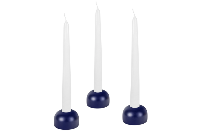 noo.ma LUMS kaarsenhouders set van 3 - Blueberry Pie