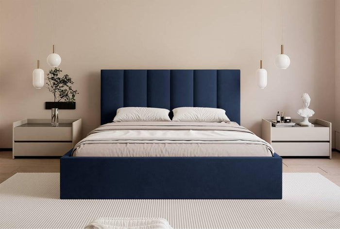 NADUVI Collection Bedframe Carolina met opbergvak velvet 180x200