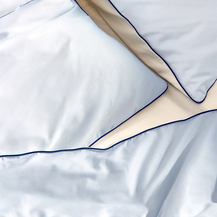 noo.ma OBA Kussensloop - 65x65 cm - Baby Blue