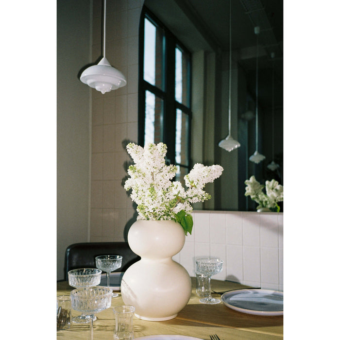 noo.ma TUGA Ceramic Vase - Piazza Beige