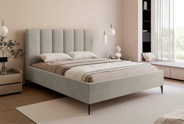 NADUVI Collection Bedframe Carolina met opbergvak velvet 140x200
