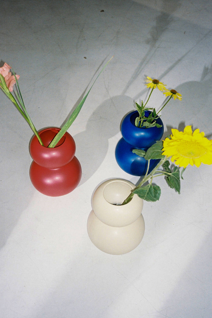 noo.ma TUGA Ceramic Vase - Piazza Beige