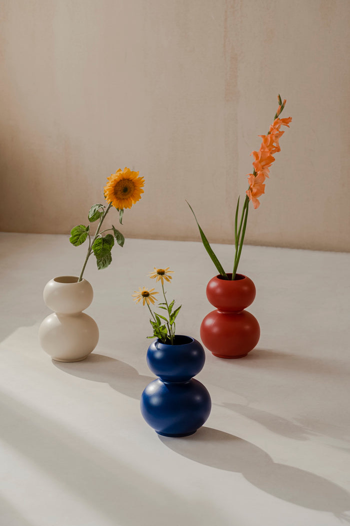 noo.ma TUGA Ceramic Vase - Piazza Beige