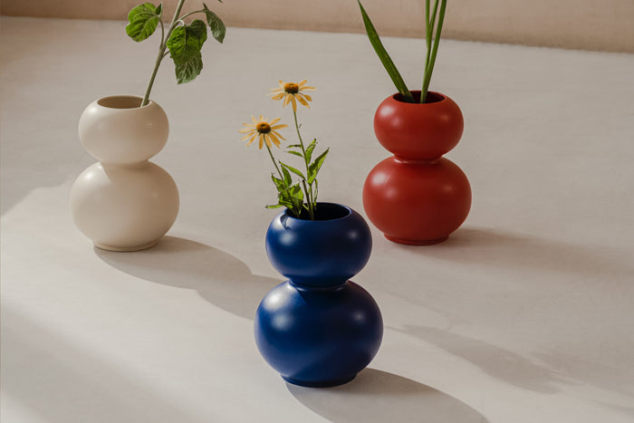 noo.ma TUGA Keramische vaas - Blueberry Pie