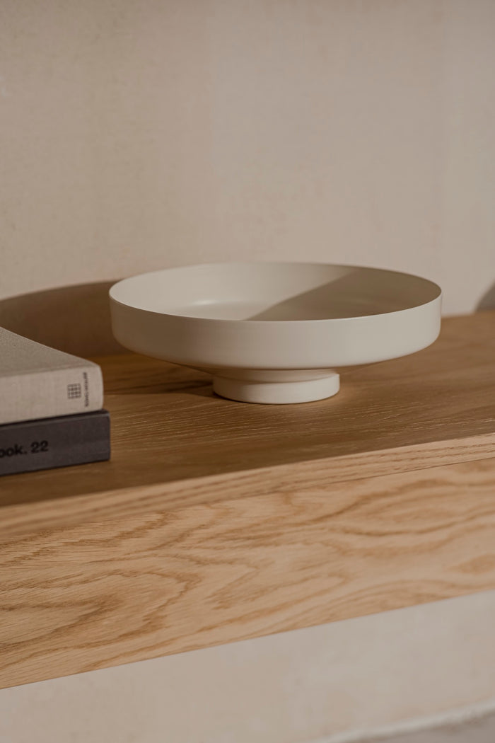 noo.ma VILU Stalen kom - Piazza Beige