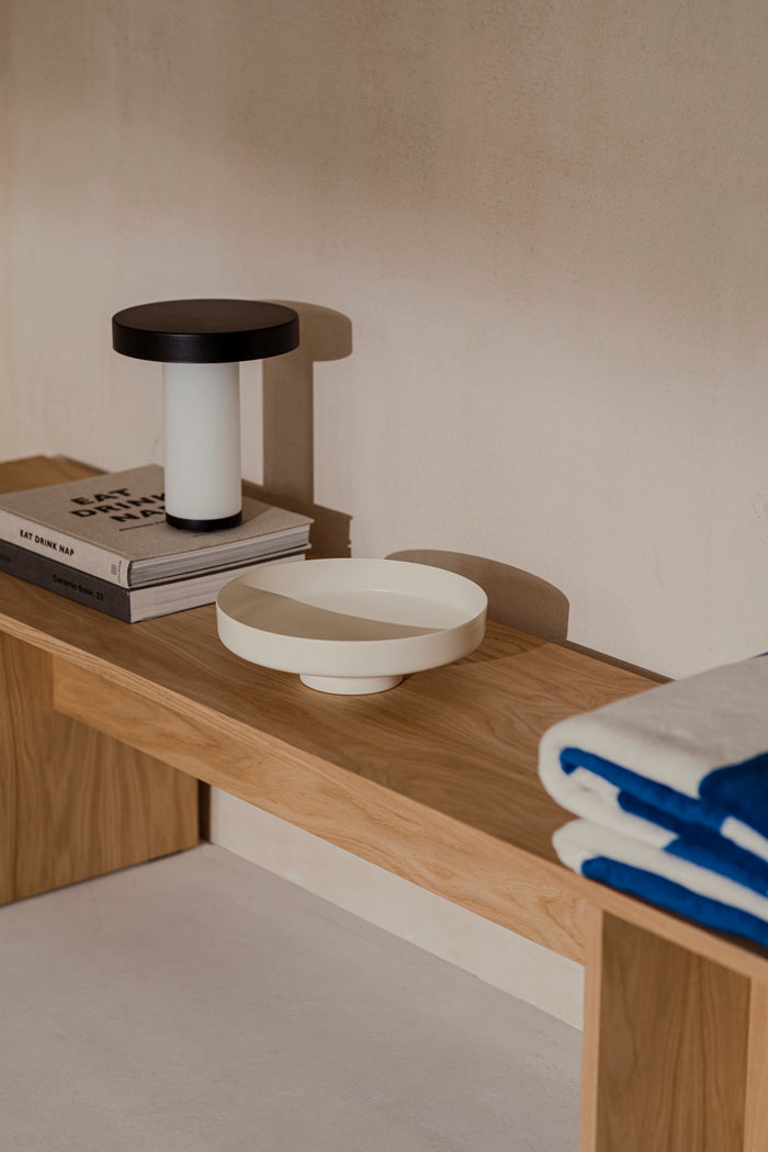 noo.ma VILU Stalen kom - Piazza Beige