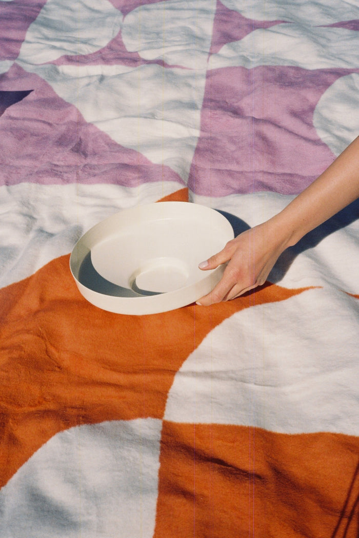 noo.ma VILU Stalen kom - Piazza Beige