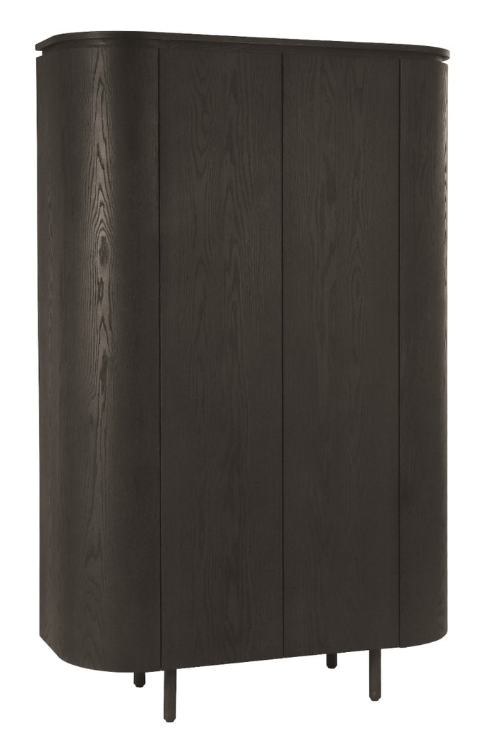 Livingfurn - Kabinet Bruin Eikenfineer - 115x43x180cm - Tobago