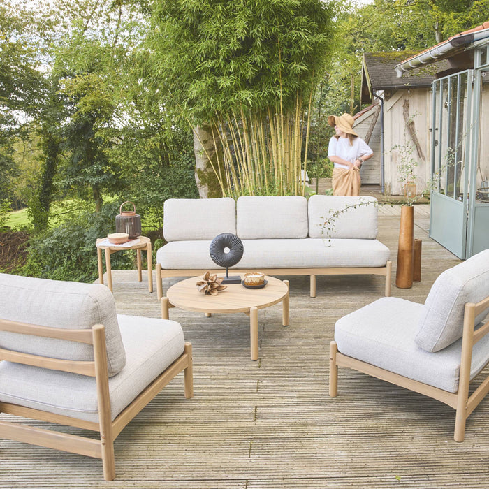 sweeek - Tuinset 5 plaatsen van acaciahout