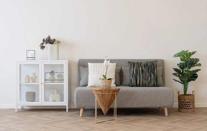 House Nordic Dalby Wit | Glas Opbergkast 2-Deuren