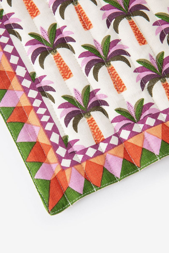 Sissy-Boy Multicolour placemats met palmboom print