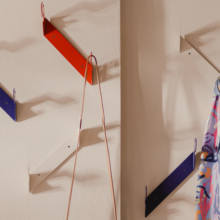 noo.ma GLIPS wandkapstokken set van 3 - Blueberry Pie