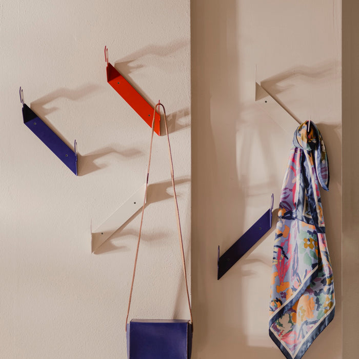 noo.ma GLIPS wandkapstokken set van 3 - Tricolor