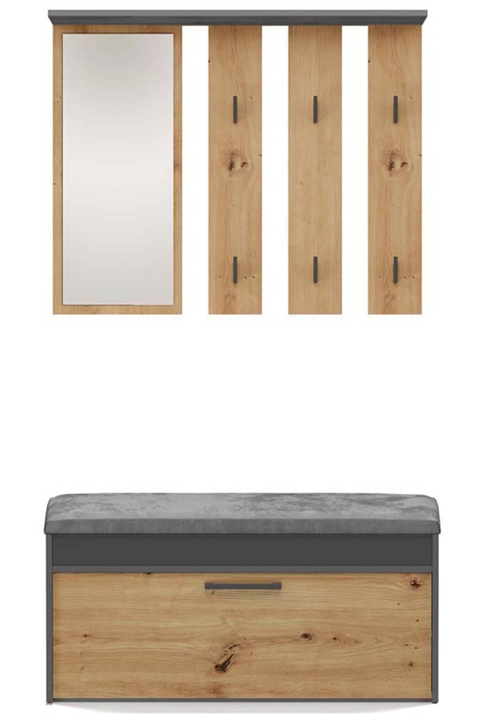 NADUVI Collection Halmeubel Manny