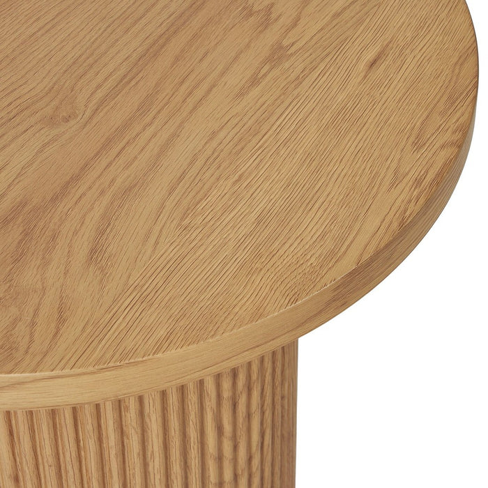 House Nordic Boavista Ronde Bijzettafel Eiken