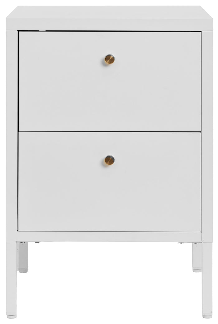 House Nordic Dalby Wit Ladekast 2-Lades